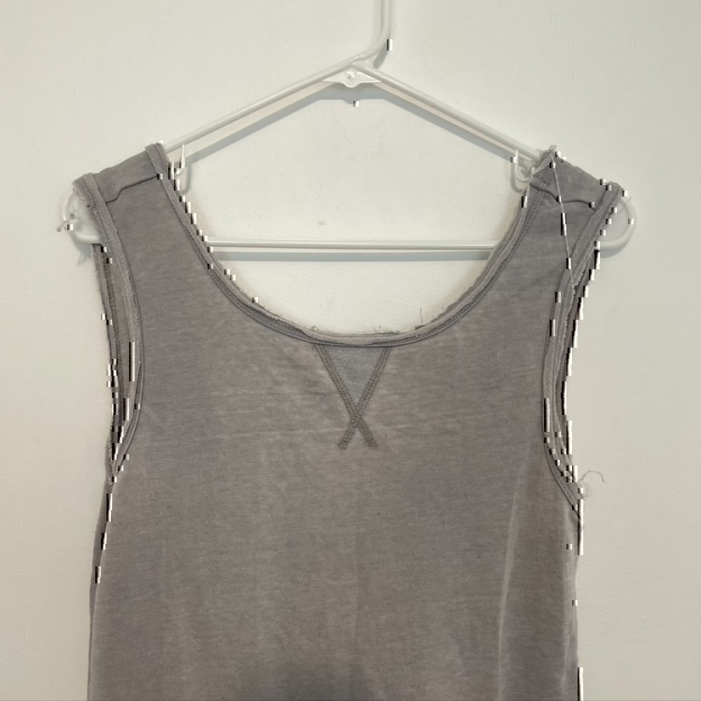 Fabletics Tennyson Pullover Light Gray Scoop Neck… - image 4